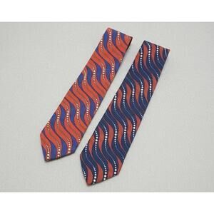 Vintage Gino Pompeii Tie Set Set of 2